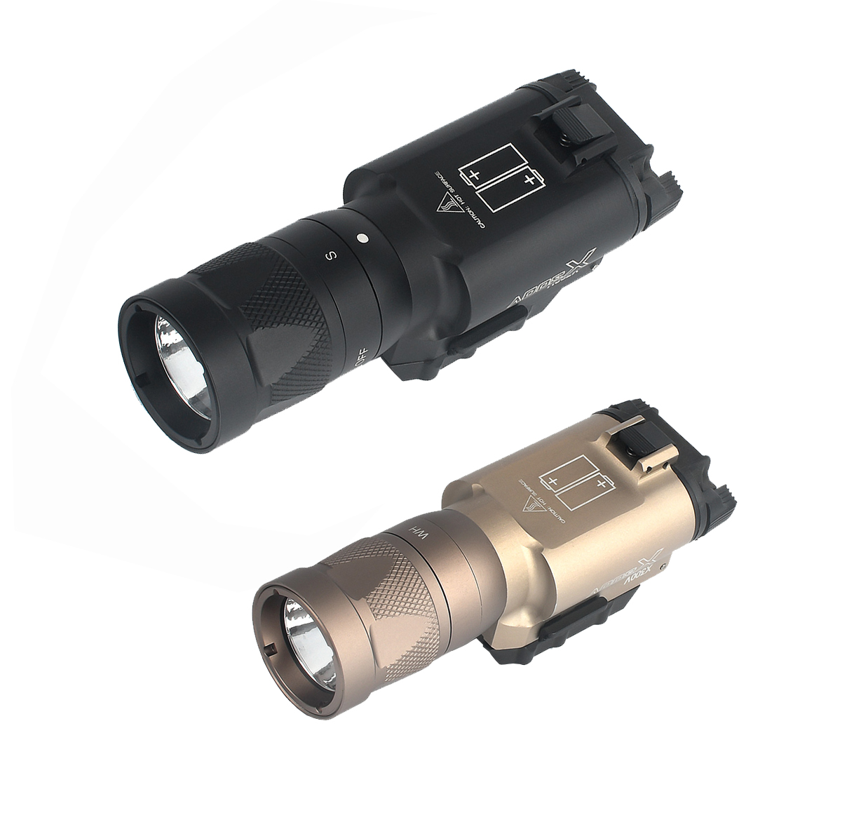 Photo LED Pistol flashlight BO X300 Stroboscopic 220 lumens